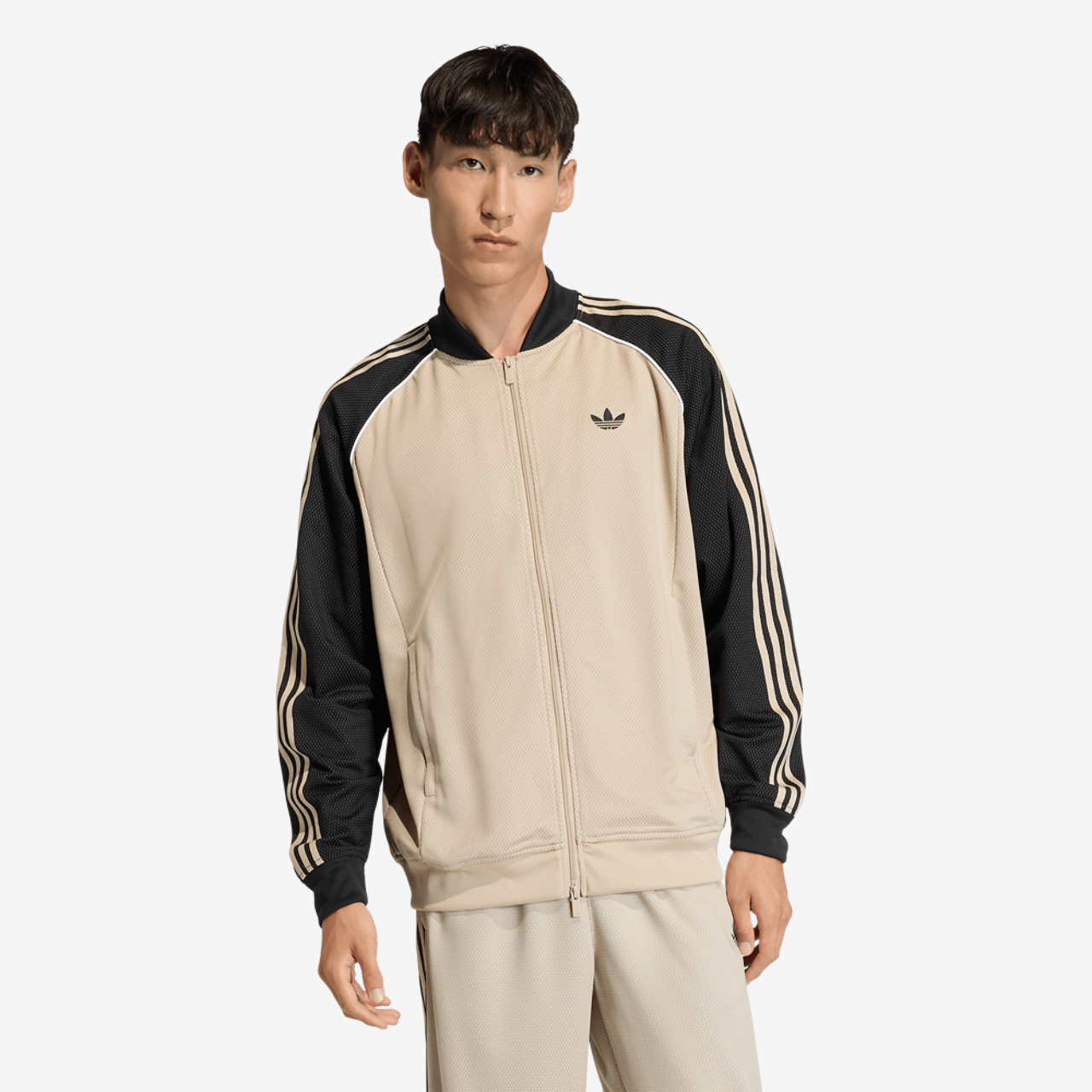 adidas Originals Superstar Loose Mesh Track Top Image 1 of 6. Tap to open photo gallery.