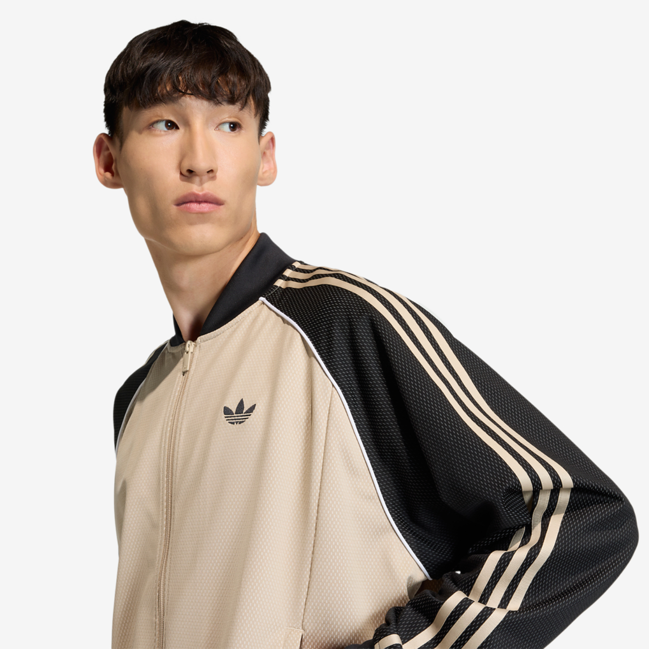 adidas Originals Superstar Loose Mesh Track Top Image 3 of 6. Tap to open photo gallery.