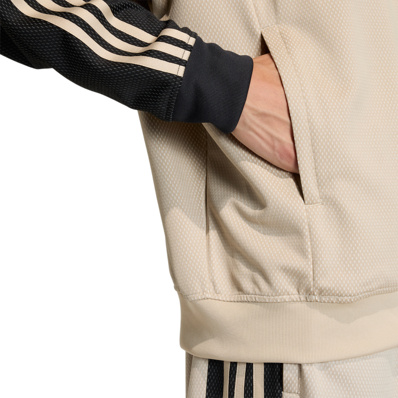 adidas Originals Superstar Loose Mesh Track Top Image 4 of 6. Tap to open photo gallery.