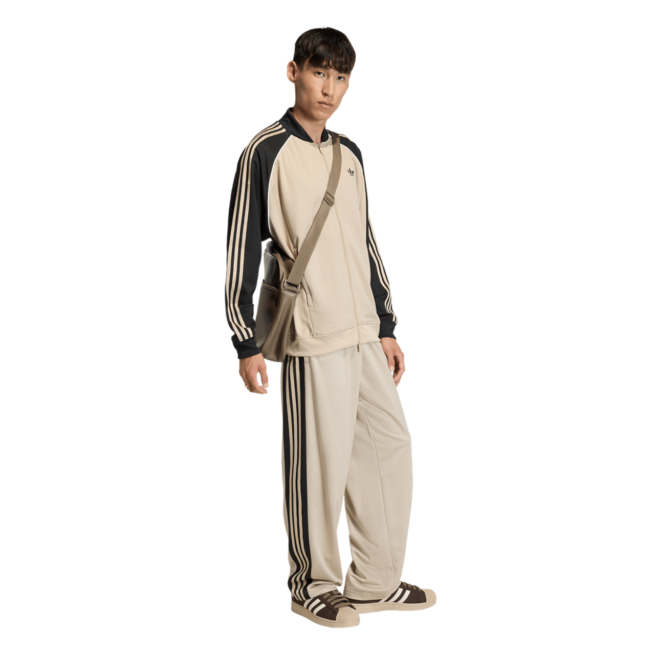 adidas Originals Superstar Loose Mesh Track Top Image 5 of 6. Tap to open photo gallery.