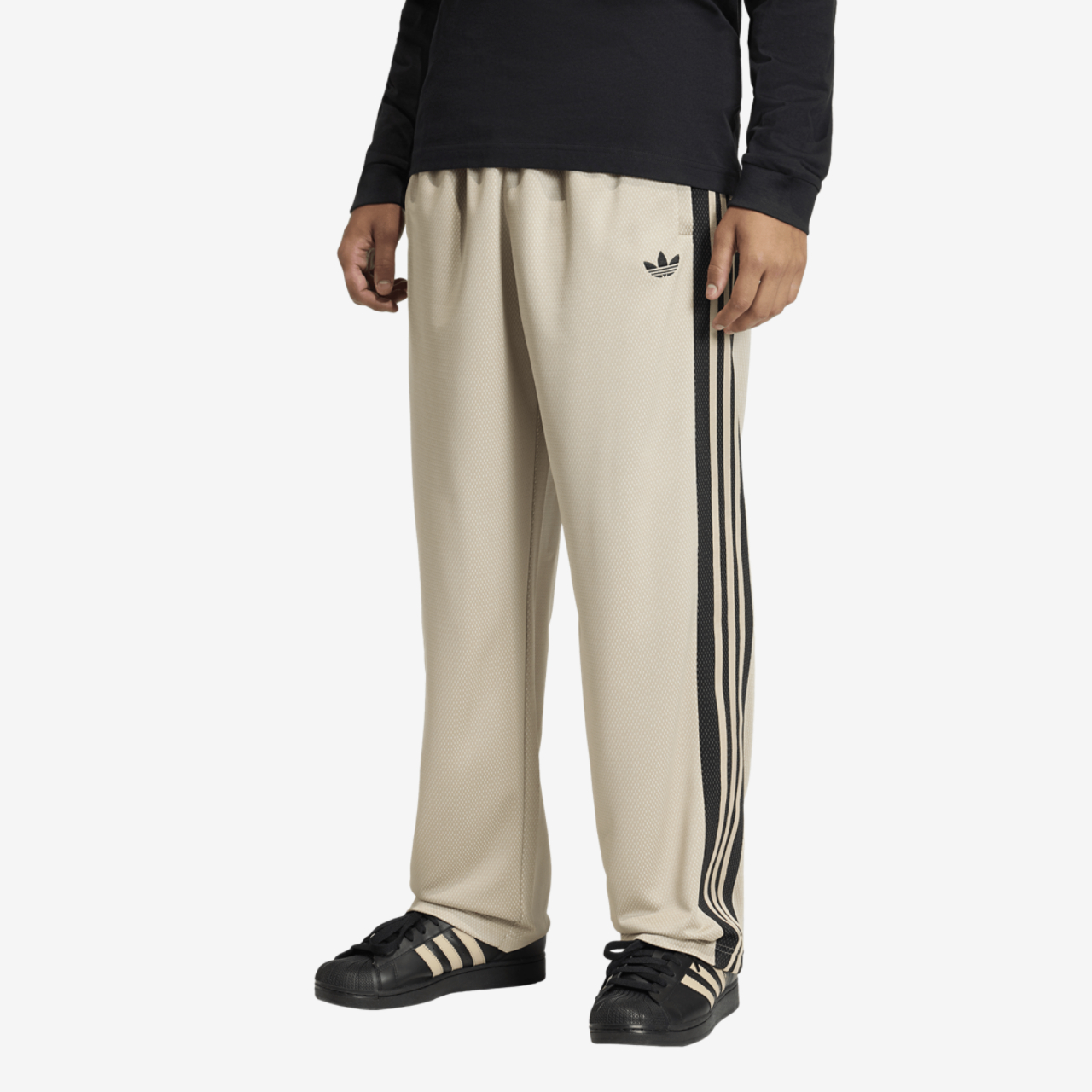 adidas Originals Loose Mesh Track Pants Image 1 of 6. Tap to open photo gallery.