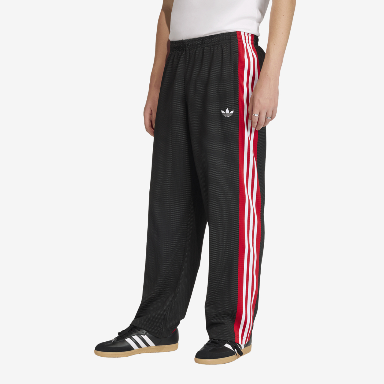 adidas Originals Loose Mesh Track Pants Image 1 of 5. Tap to open photo gallery.