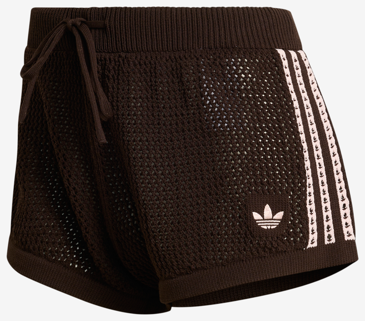 adidas Originals Knitted Crochet Shorts Image 7 of 7. Tap to open photo gallery.