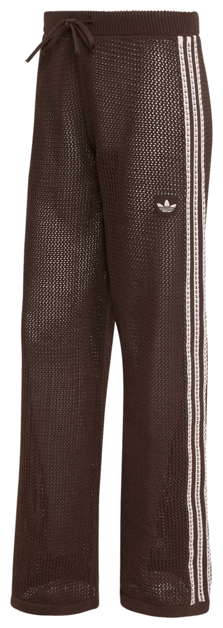 adidas Originals Knitted Crochet Firebird Track Pants Image 6 of 6. Tap to open photo gallery.