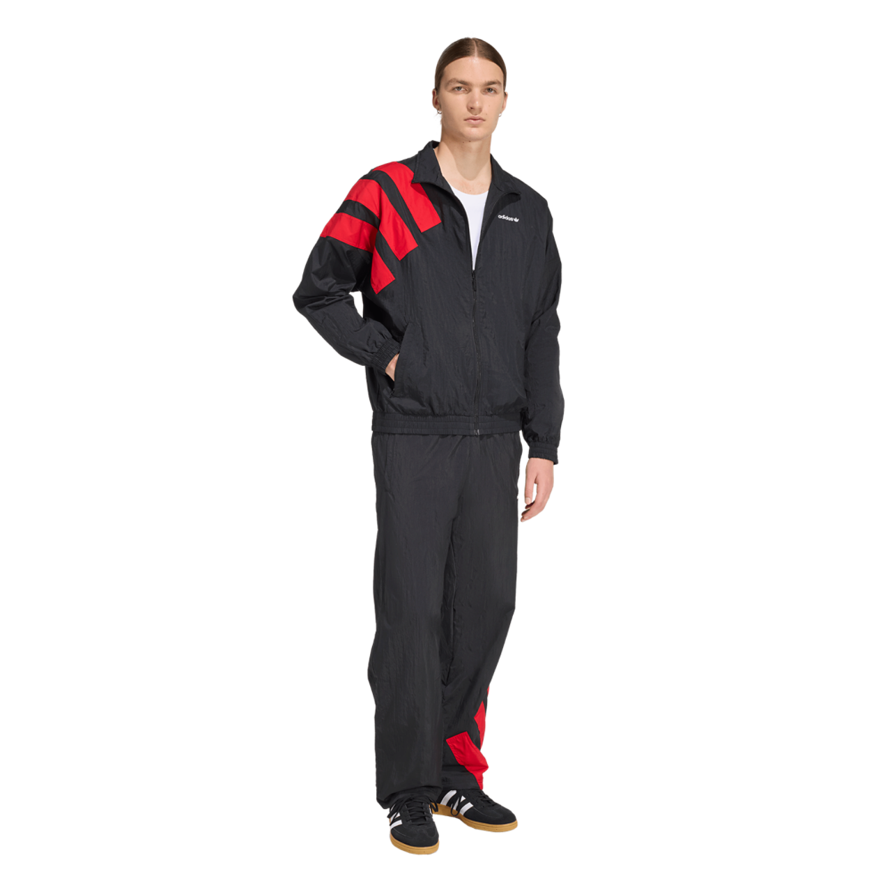 adidas Originals adicolor Blocked Track Pants Image 5 of 6. Tap to open photo gallery.