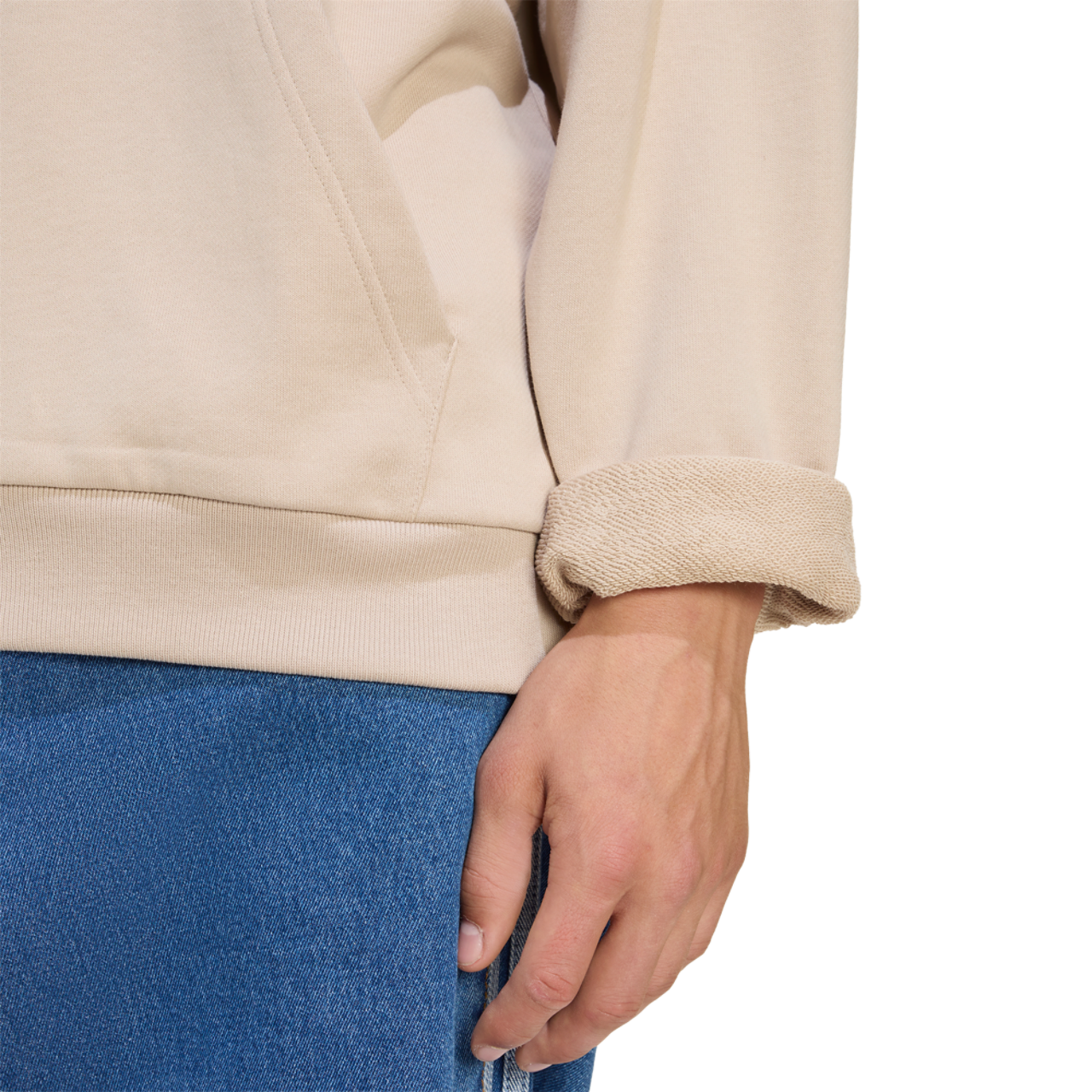 adidas Originals adicolor Trefoil Hoodie Image 4 of 6. Tap to open photo gallery.