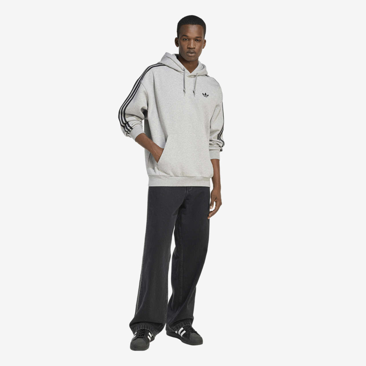 adidas Adicolor Classics 3-Stripes Hoodie Image 5 of 6. Tap to open photo gallery.