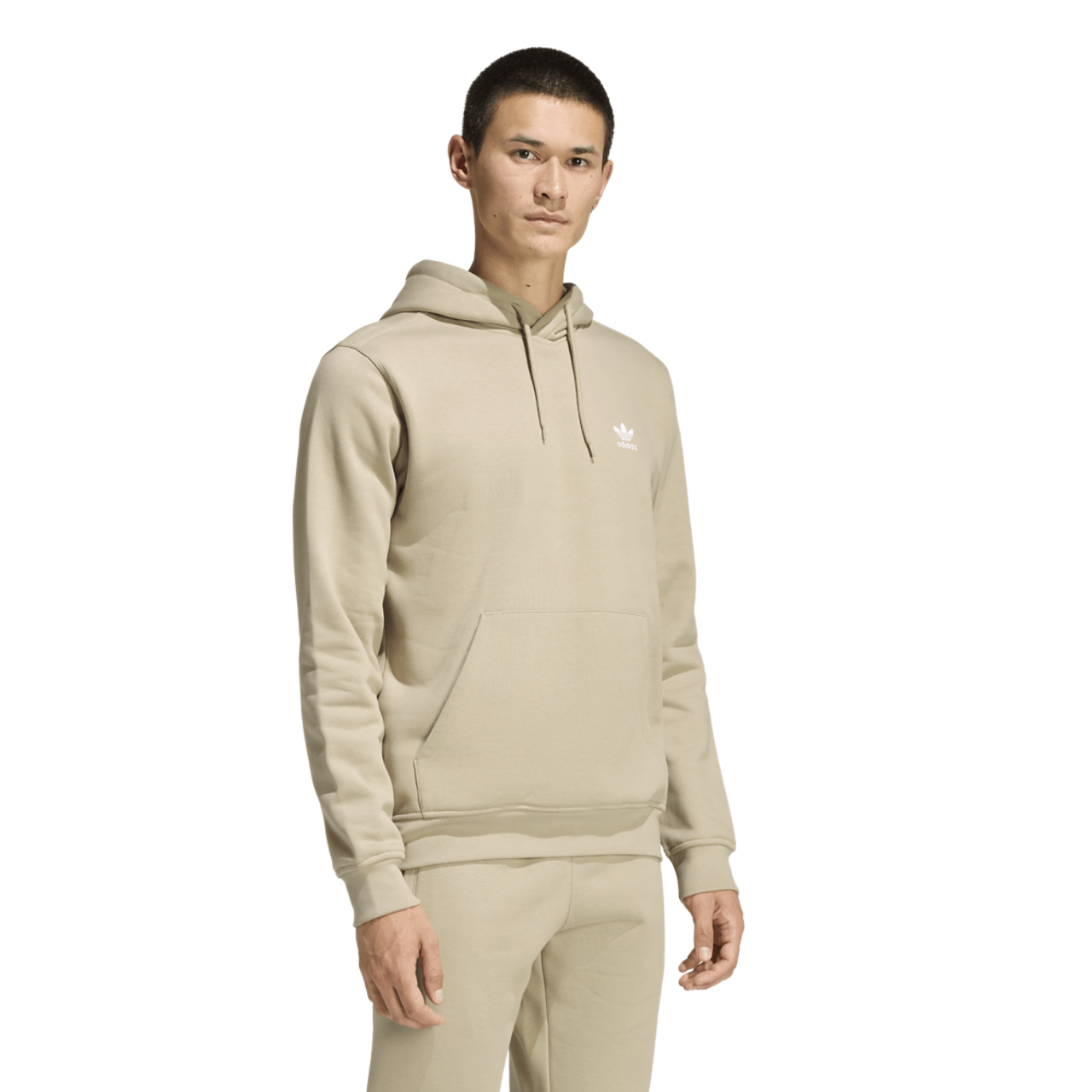 adidas Originals Trefoil Essentials Lifestyle Hoodie Image 1 of 6. Tap to open photo gallery.