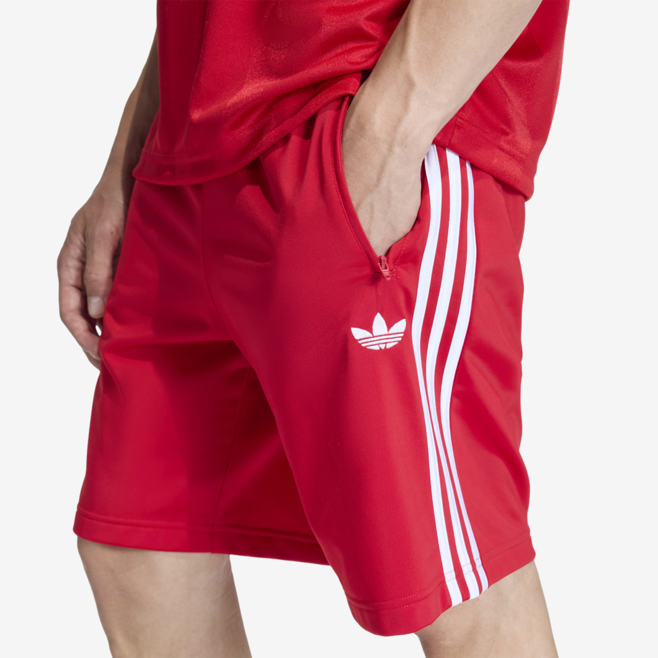 adidas Firebird Shorts Image 3 of 5. Tap to open photo gallery.