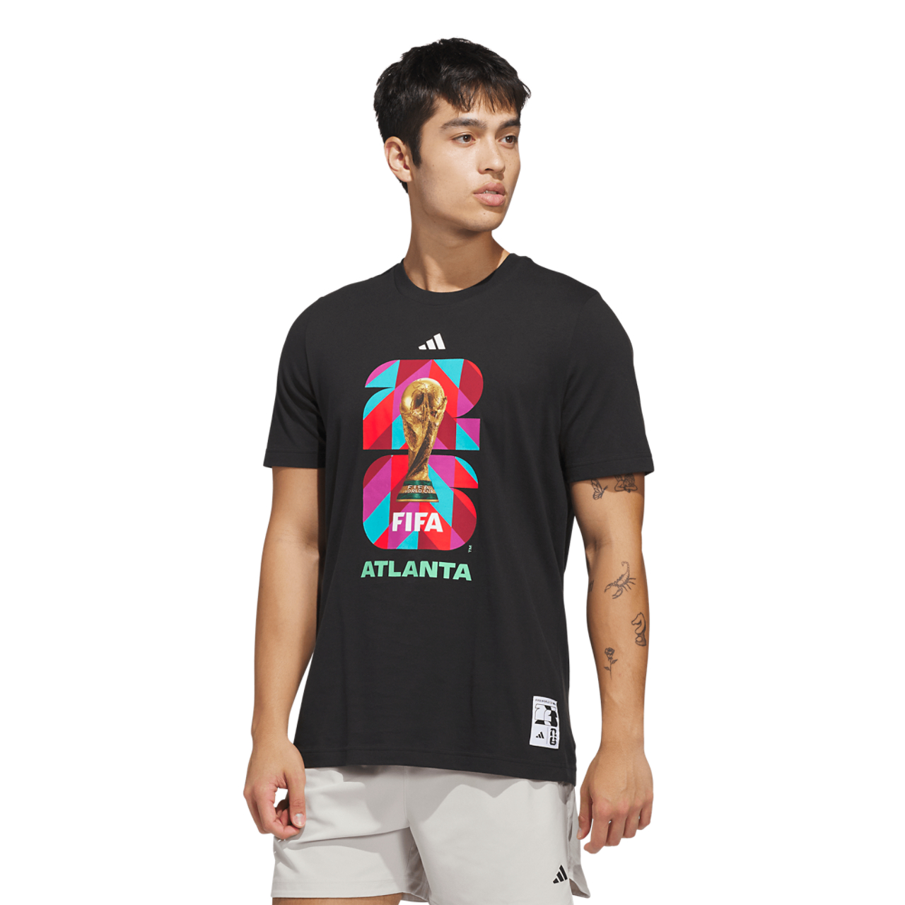 adidas Host City T-Shirt Image 1 of 6. Tap to open photo gallery.