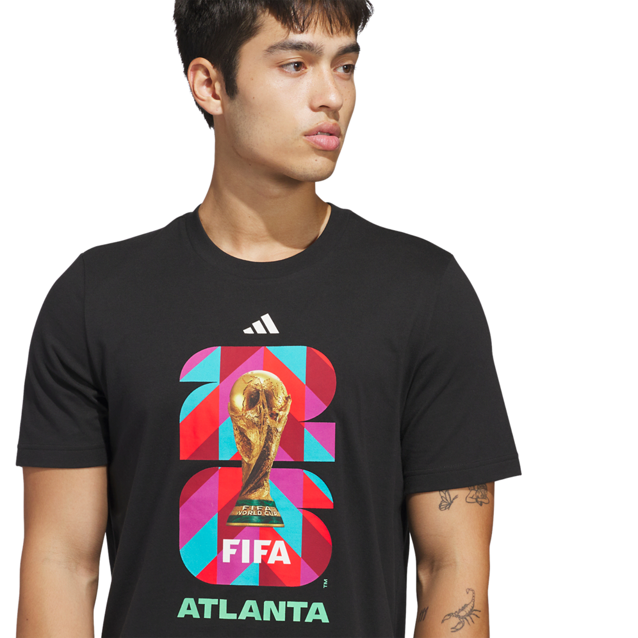 adidas Host City T-Shirt Image 3 of 6. Tap to open photo gallery.