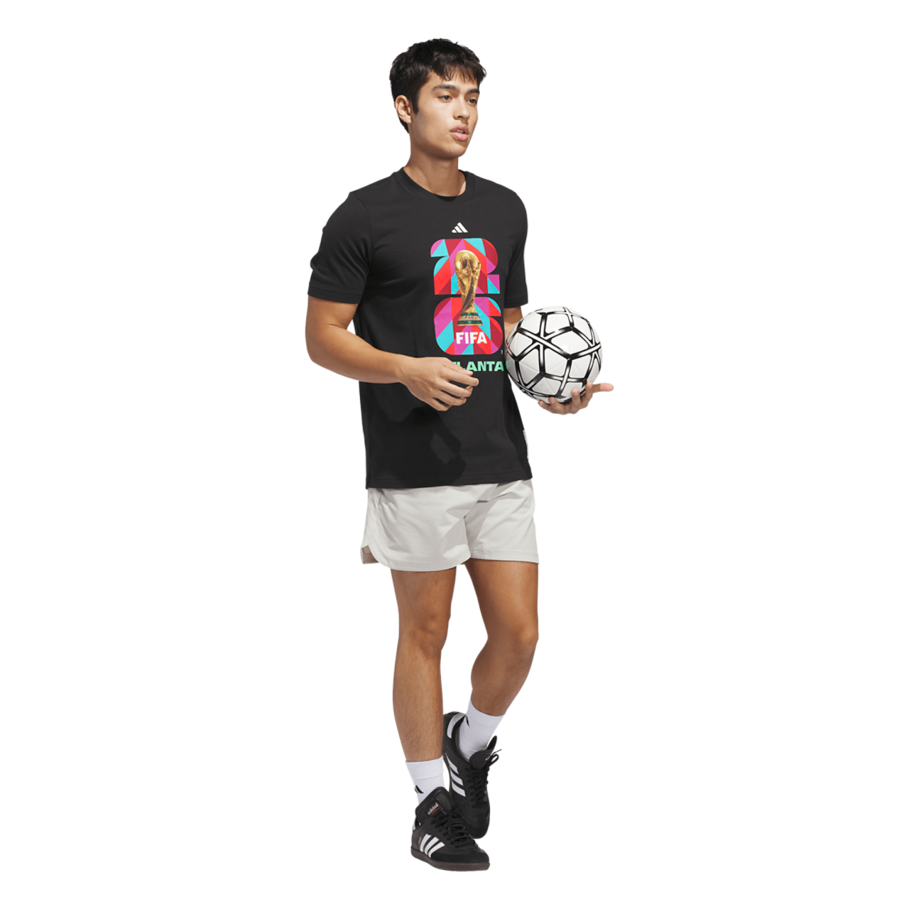 adidas Host City T-Shirt Image 5 of 6. Tap to open photo gallery.