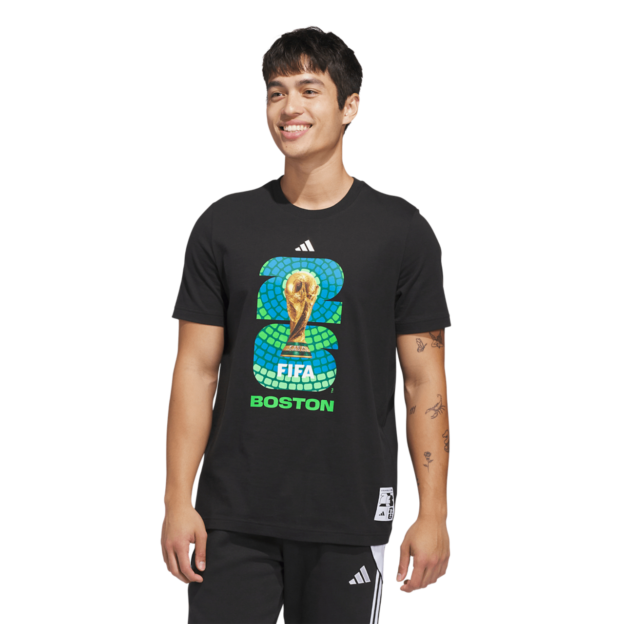 adidas Host City T-Shirt Image 1 of 6. Tap to open photo gallery.