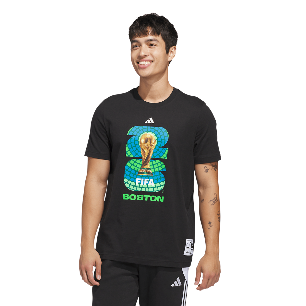 adidas Host City T-Shirt Image 1 of 6. Tap to open photo gallery.