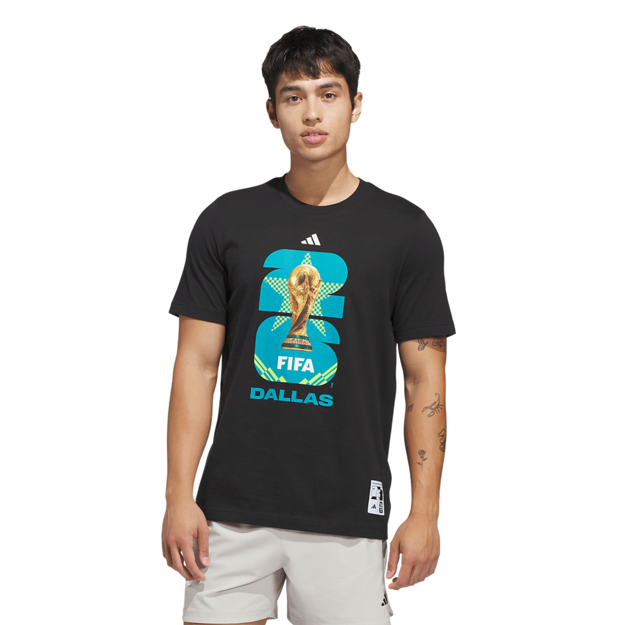adidas Host City T-Shirt Image 1 of 6. Tap to open photo gallery.
