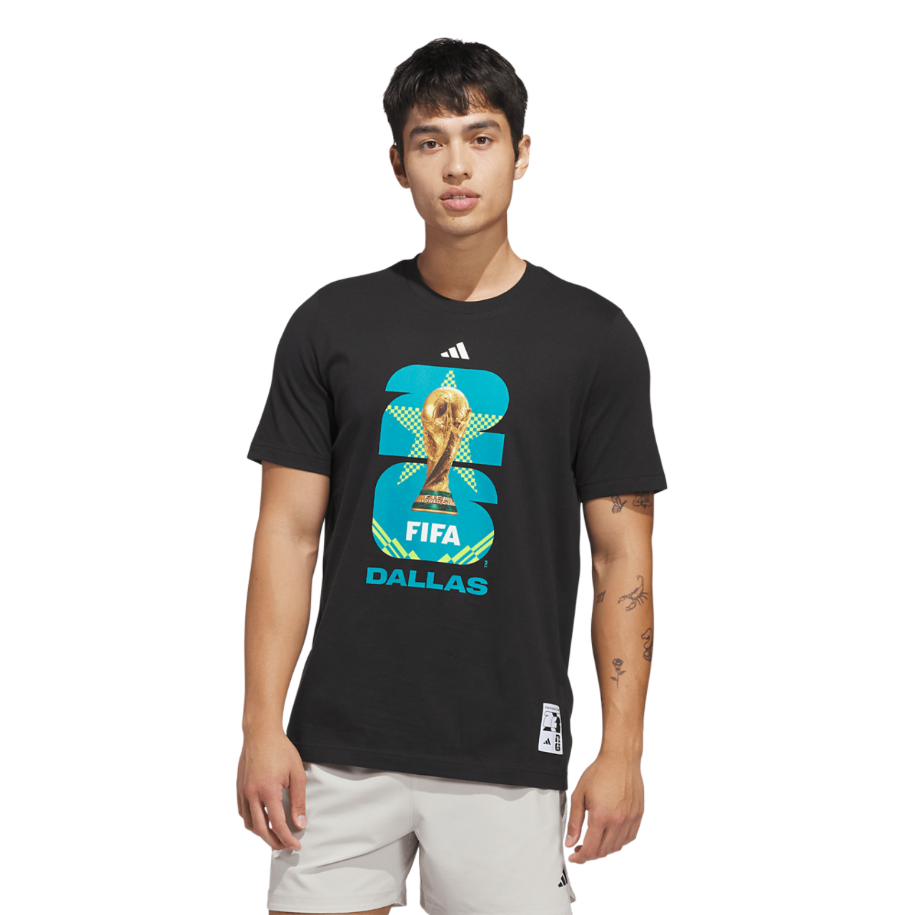adidas Host City T-Shirt Image 1 of 6. Tap to open photo gallery.