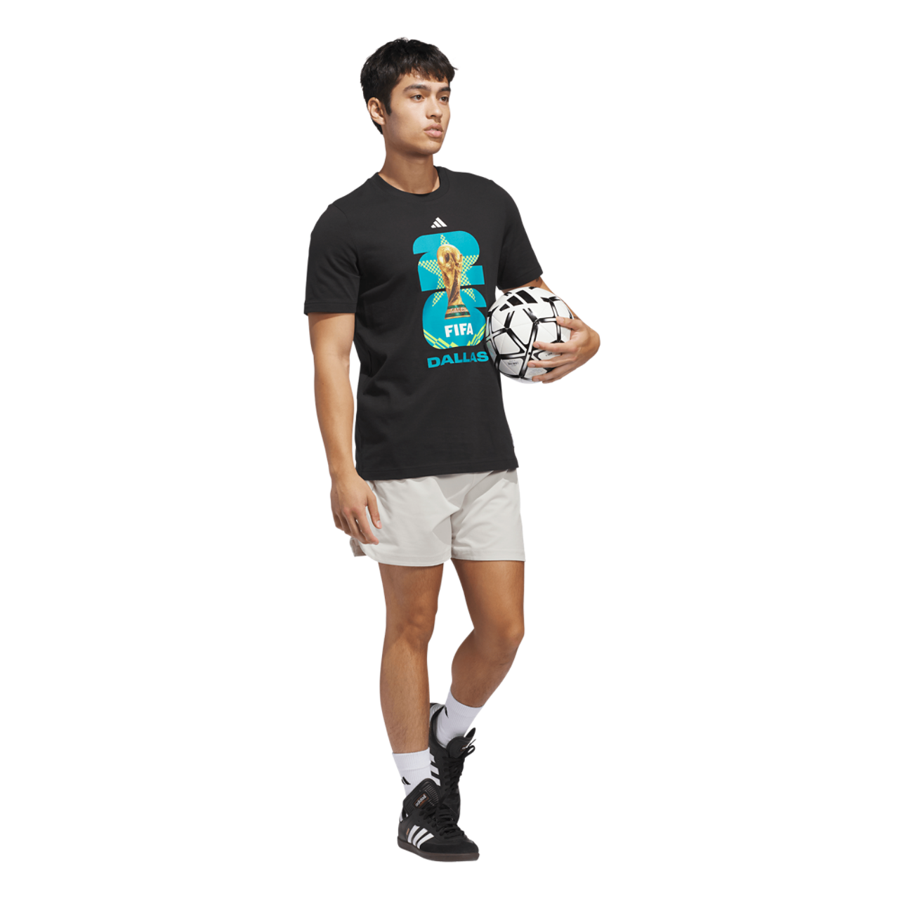 adidas Host City T-Shirt Image 5 of 6. Tap to open photo gallery.