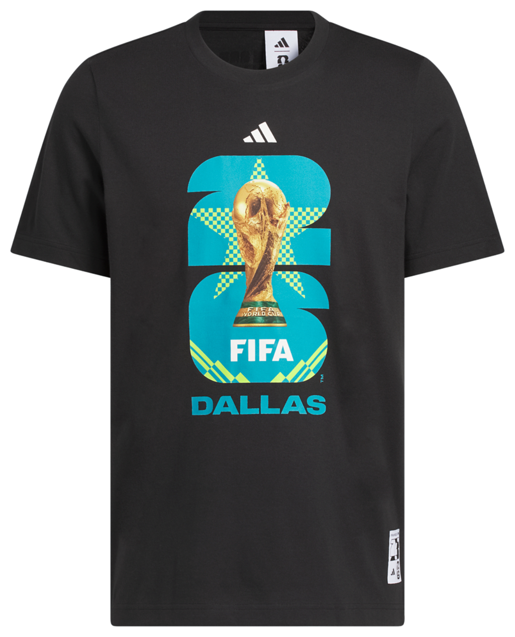 adidas Host City T-Shirt Image 6 of 6. Tap to open photo gallery.
