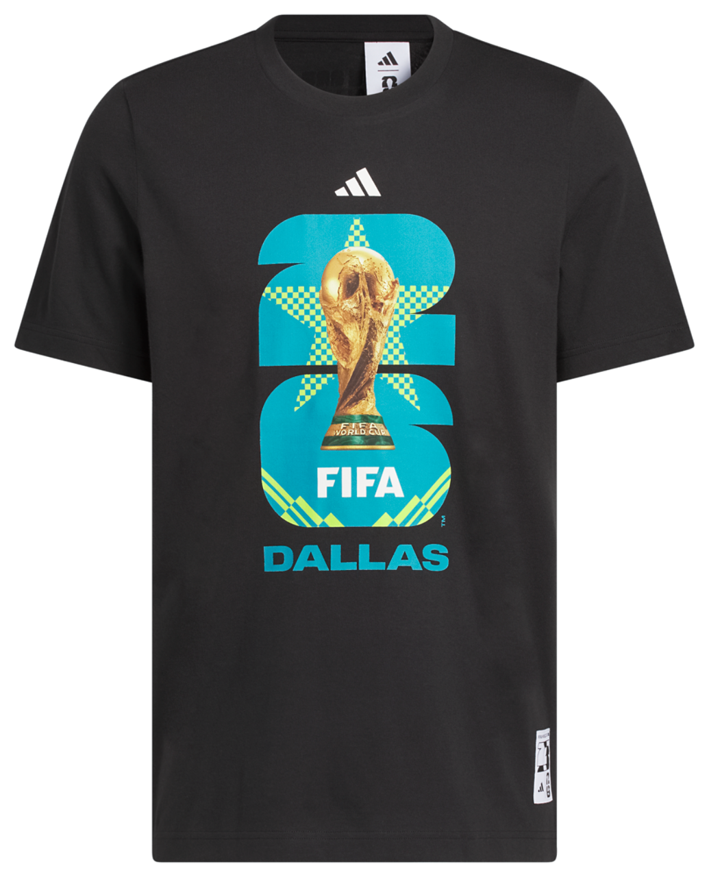 adidas Host City T-Shirt Image 6 of 6. Tap to open photo gallery.