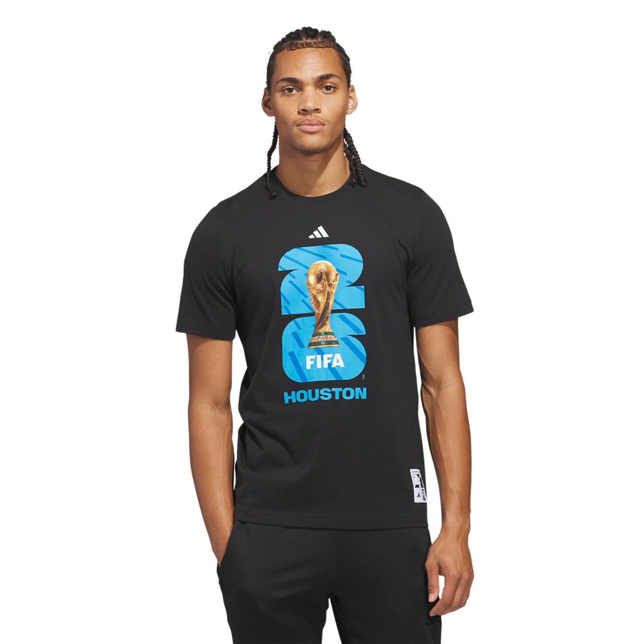 adidas Host City T-Shirt Image 1 of 6. Tap to open photo gallery.