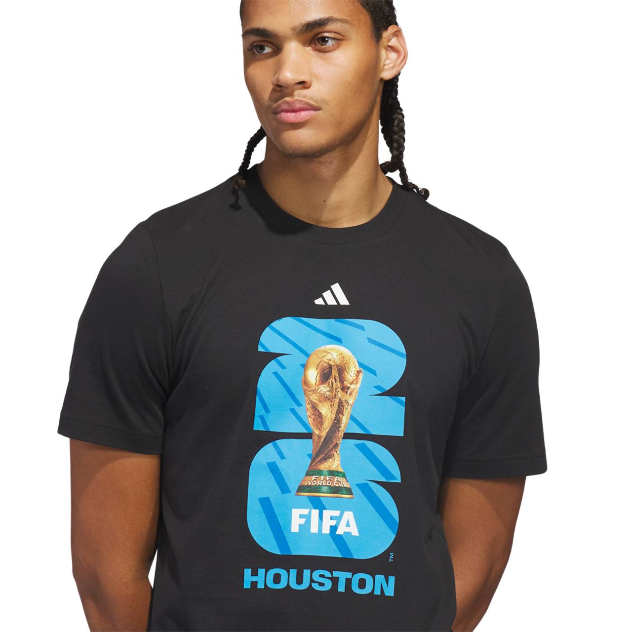 adidas Host City T-Shirt Image 3 of 6. Tap to open photo gallery.