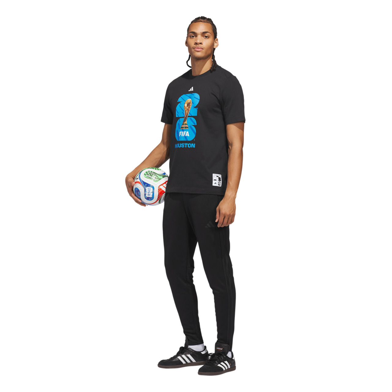 adidas Host City T-Shirt Image 5 of 6. Tap to open photo gallery.
