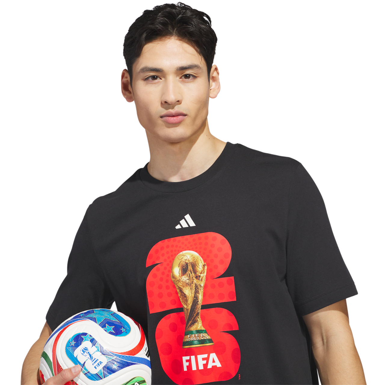 adidas Host City T-Shirt Image 3 of 6. Tap to open photo gallery.