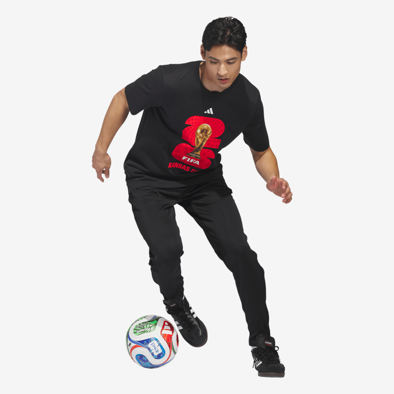 adidas Host City T-Shirt Image 5 of 6. Tap to open photo gallery.