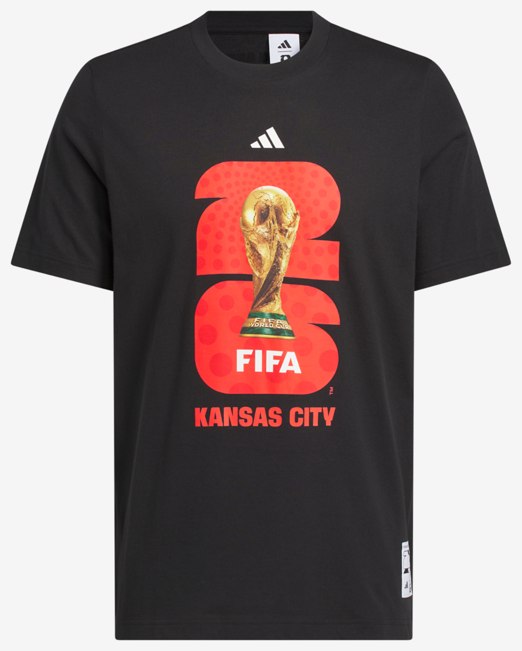 adidas Host City T-Shirt Image 6 of 6. Tap to open photo gallery.