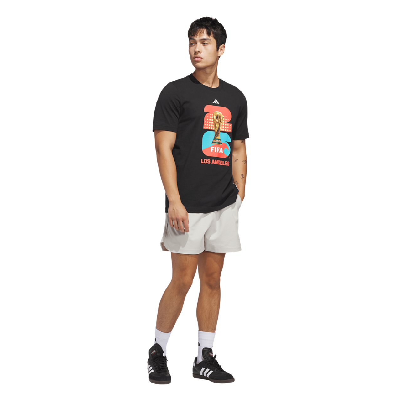 adidas Host City T-Shirt Image 5 of 6. Tap to open photo gallery.