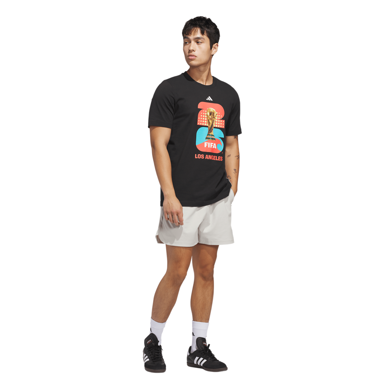 adidas Host City T-Shirt Image 5 of 6. Tap to open photo gallery.
