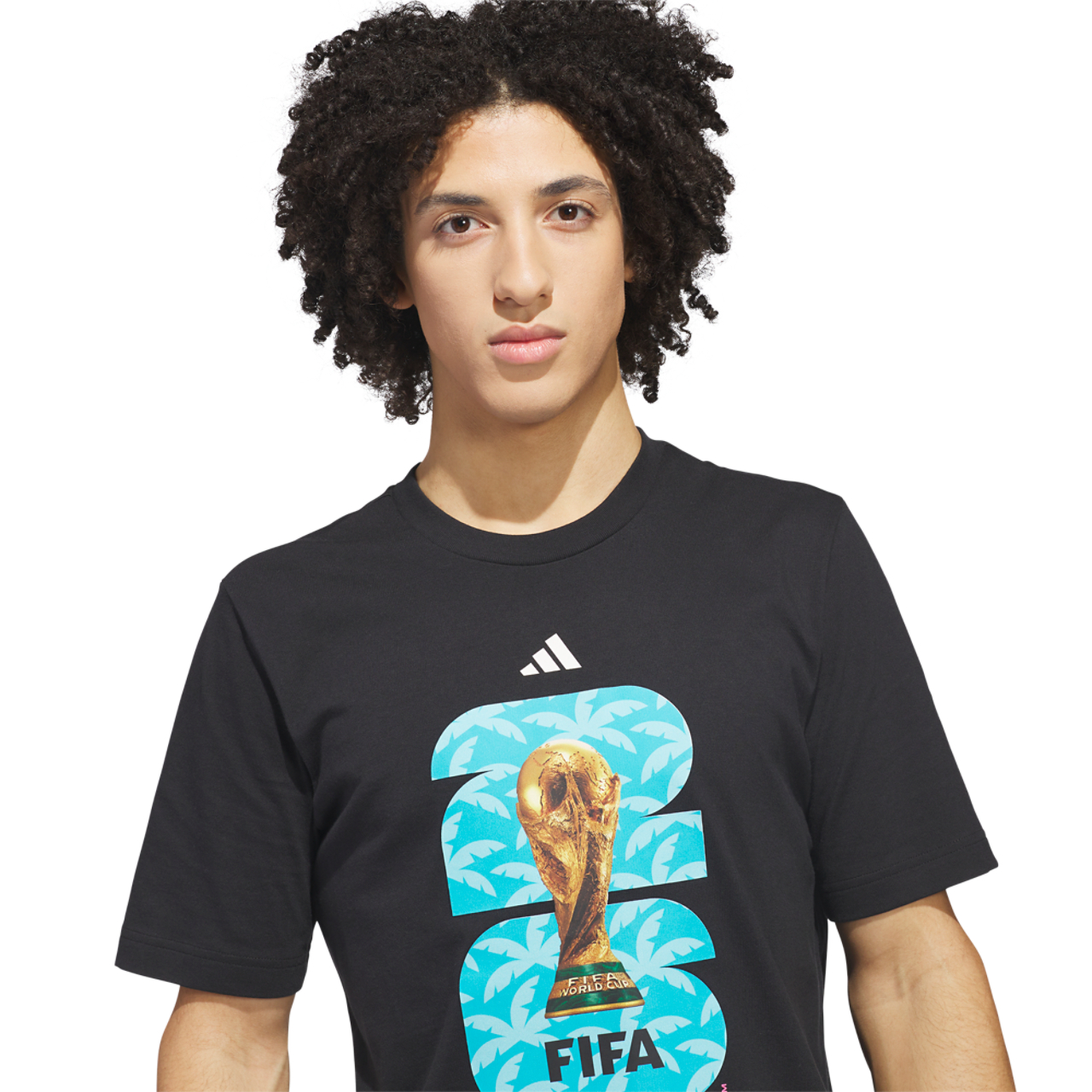 adidas Host City T-Shirt Image 3 of 6. Tap to open photo gallery.