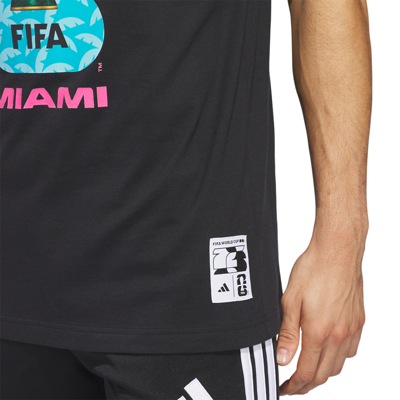 adidas Host City T-Shirt Image 4 of 6. Tap to open photo gallery.
