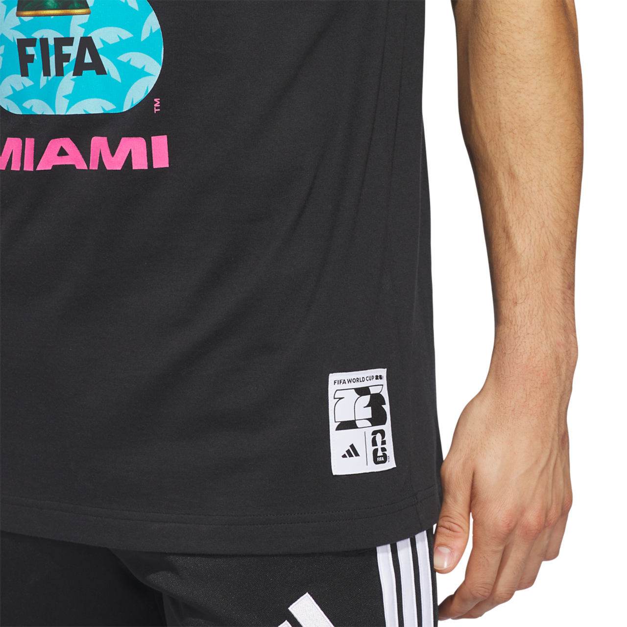 adidas Host City T-Shirt Image 4 of 6. Tap to open photo gallery.