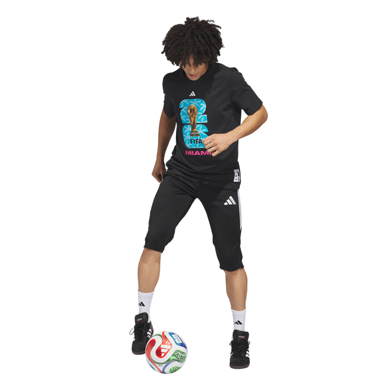 adidas Host City T-Shirt Image 5 of 6. Tap to open photo gallery.