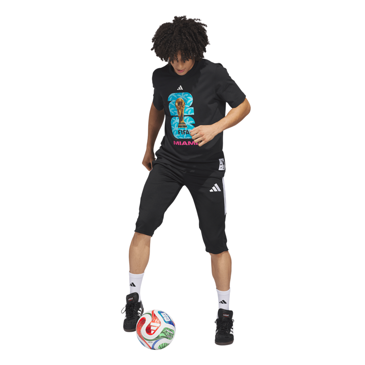 adidas Host City T-Shirt Image 5 of 6. Tap to open photo gallery.