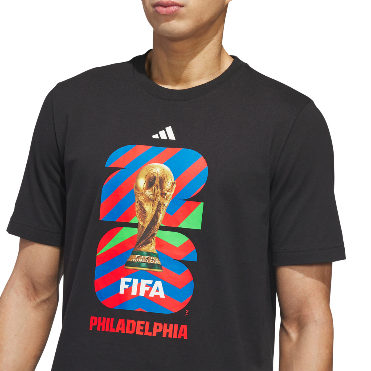 adidas Host City T-Shirt Image 3 of 6. Tap to open photo gallery.