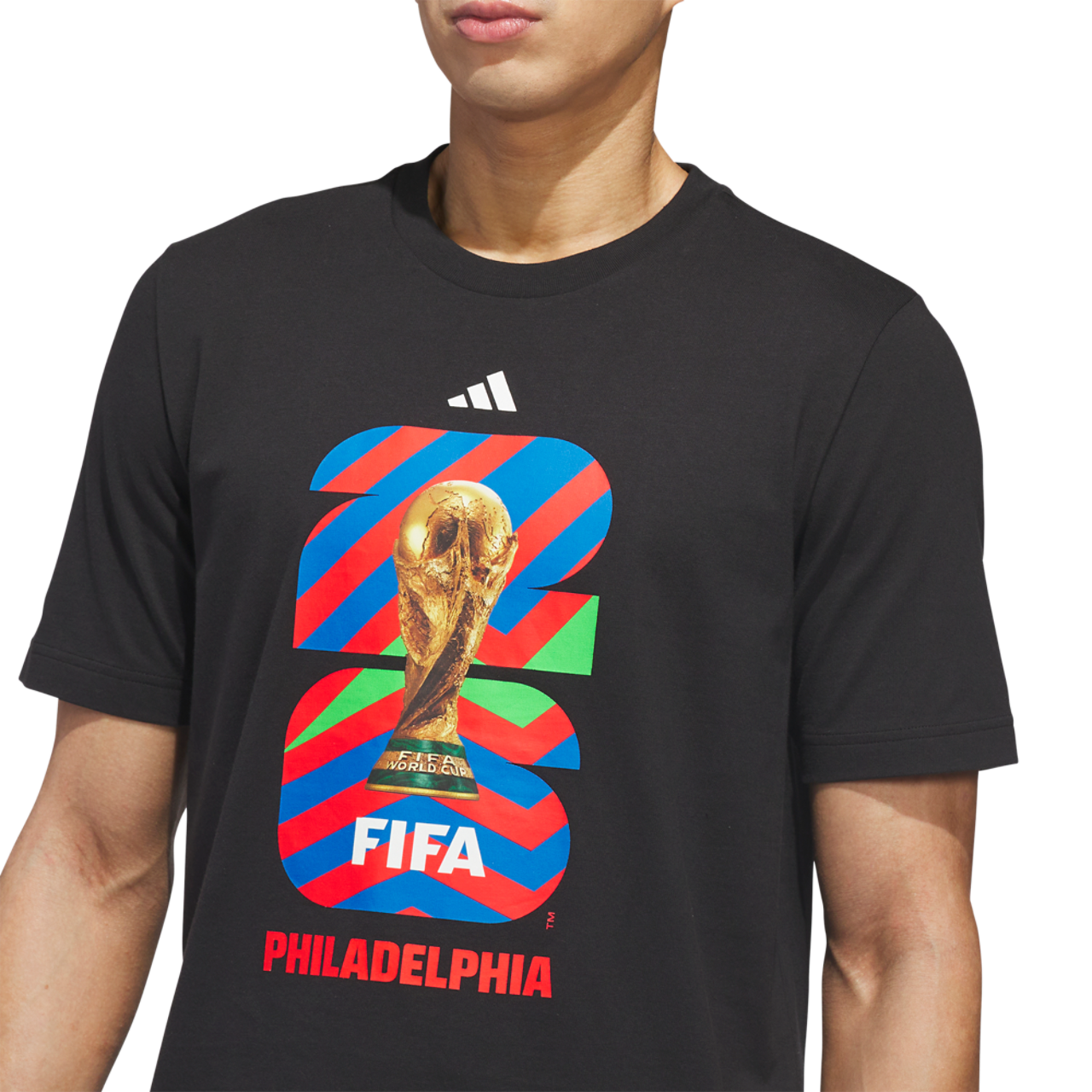 adidas Host City T-Shirt Image 3 of 6. Tap to open photo gallery.