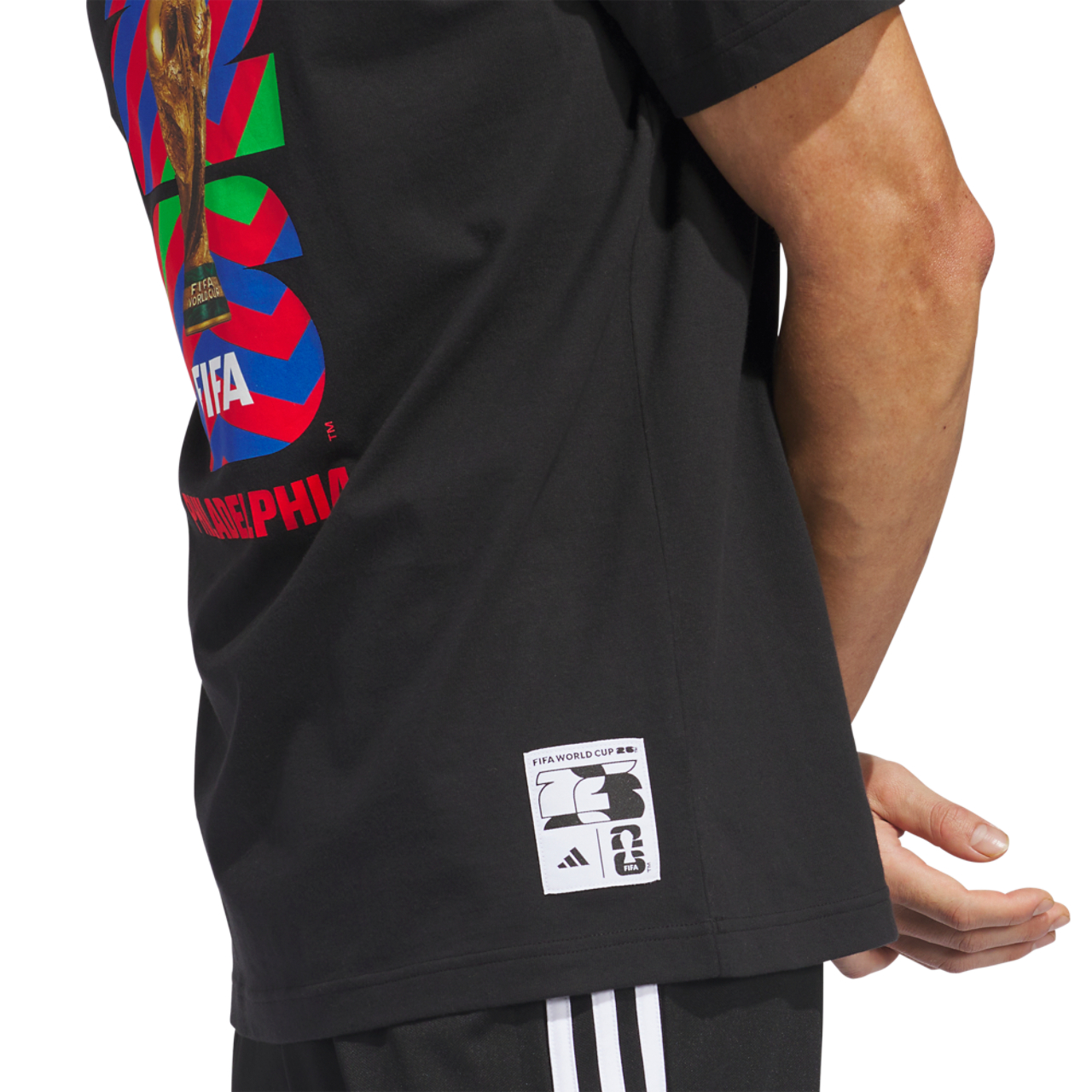 adidas Host City T-Shirt Image 4 of 6. Tap to open photo gallery.