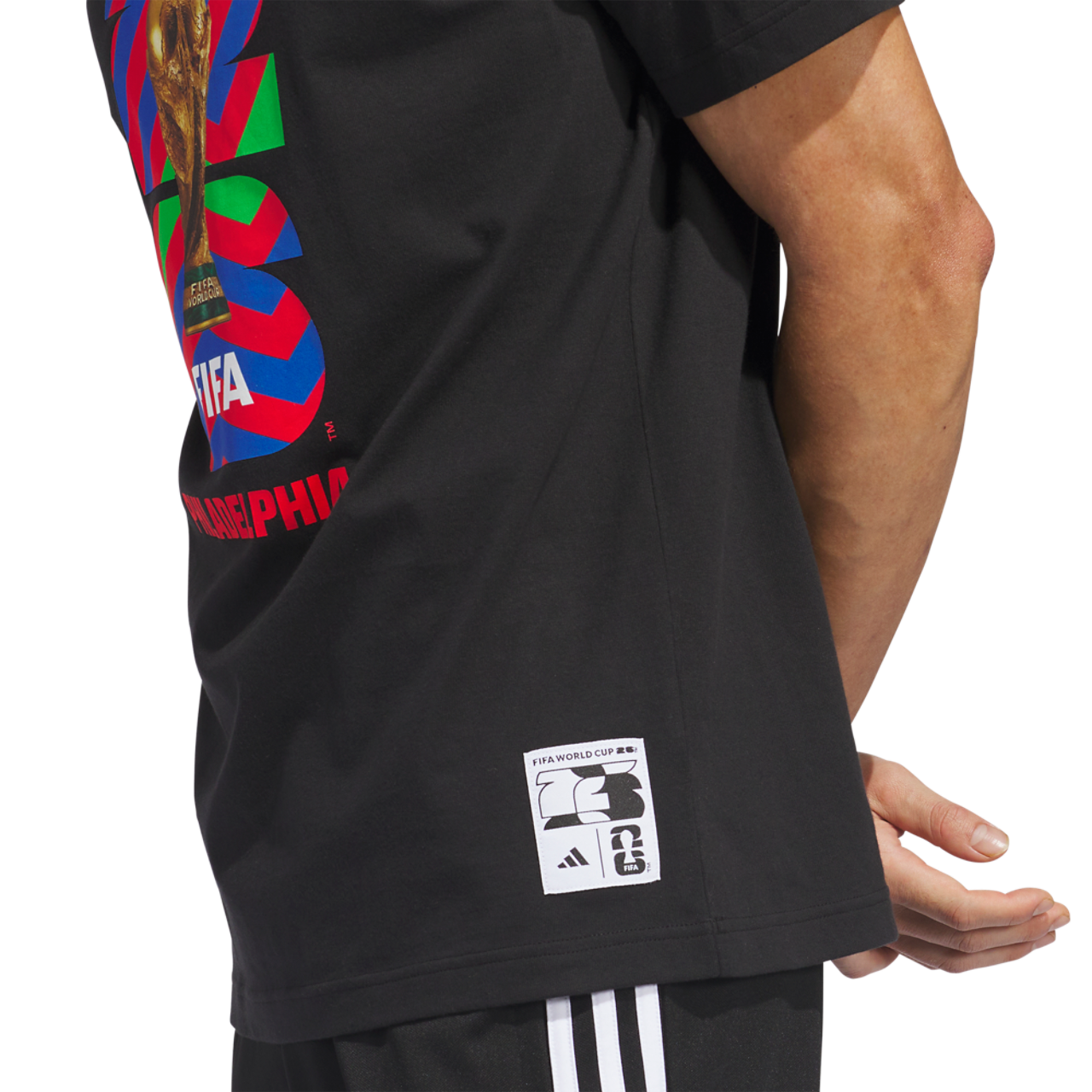 adidas Host City T-Shirt Image 4 of 6. Tap to open photo gallery.