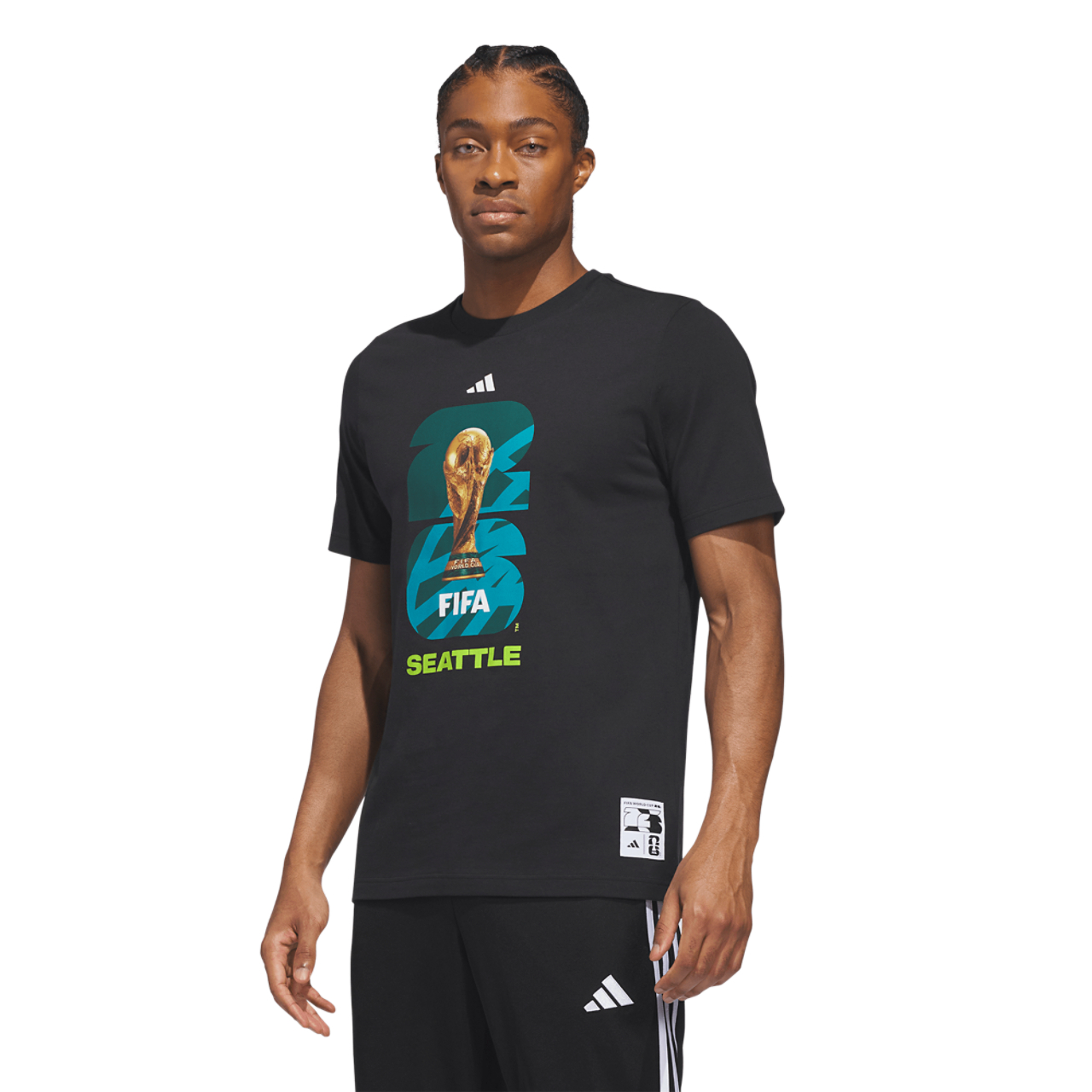 adidas Host City T-Shirt Image 1 of 6. Tap to open photo gallery.