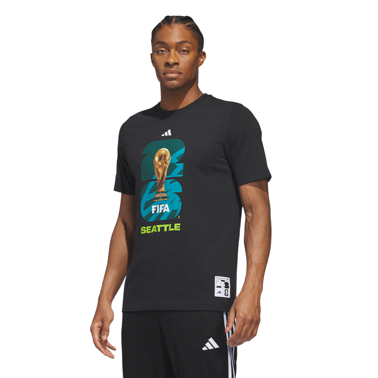 adidas Host City T-Shirt Image 1 of 6. Tap to open photo gallery.