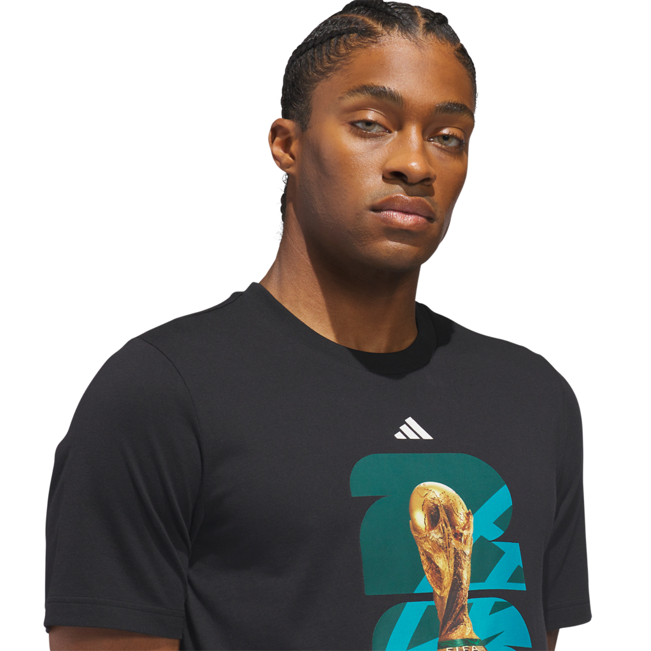 adidas Host City T-Shirt Image 3 of 6. Tap to open photo gallery.