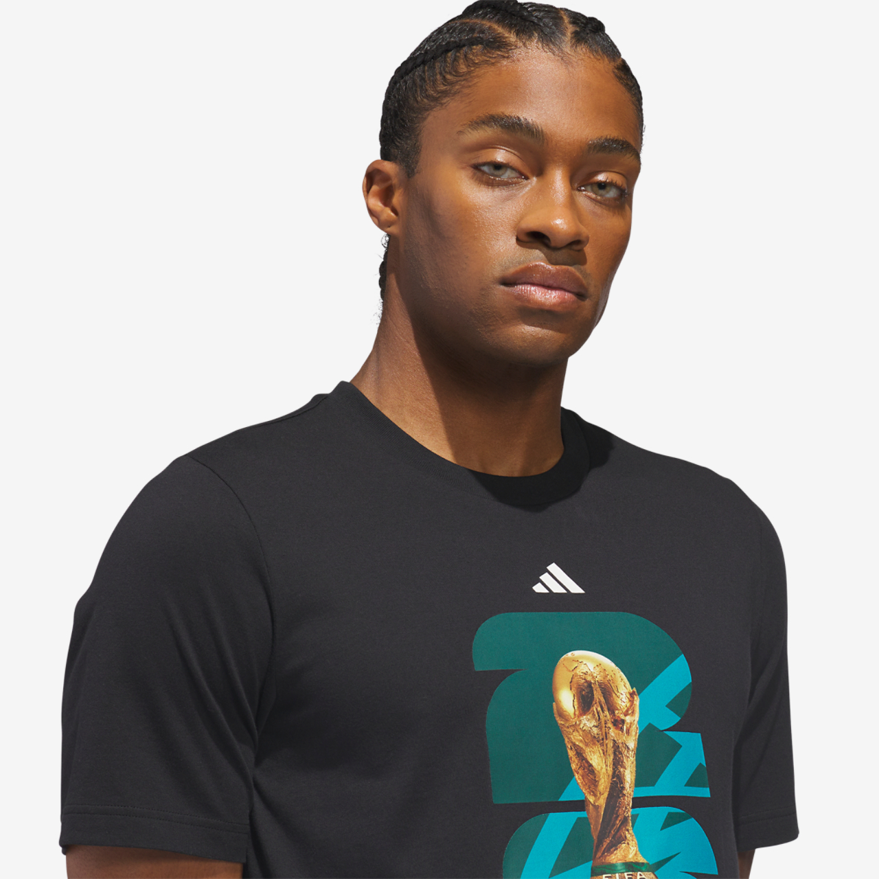 adidas Host City T-Shirt Image 3 of 6. Tap to open photo gallery.