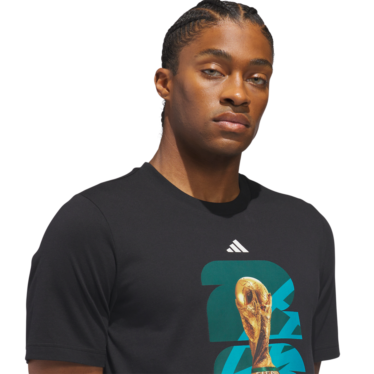 adidas Host City T-Shirt Image 3 of 6. Tap to open photo gallery.