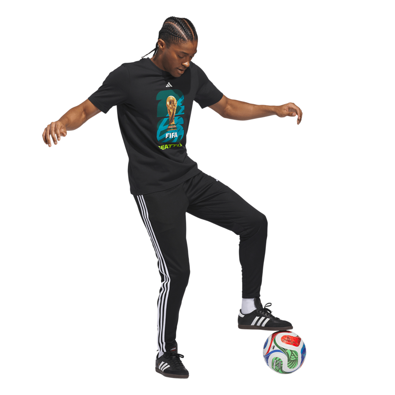 adidas Host City T-Shirt Image 5 of 6. Tap to open photo gallery.