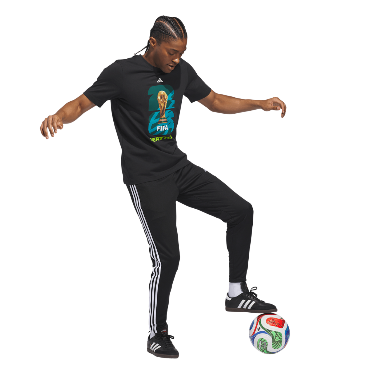 adidas Host City T-Shirt Image 5 of 6. Tap to open photo gallery.