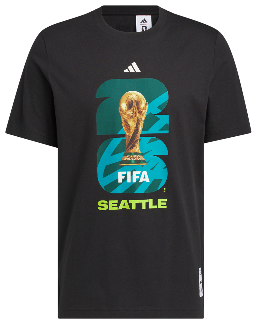 adidas Host City T-Shirt Image 6 of 6. Tap to open photo gallery.