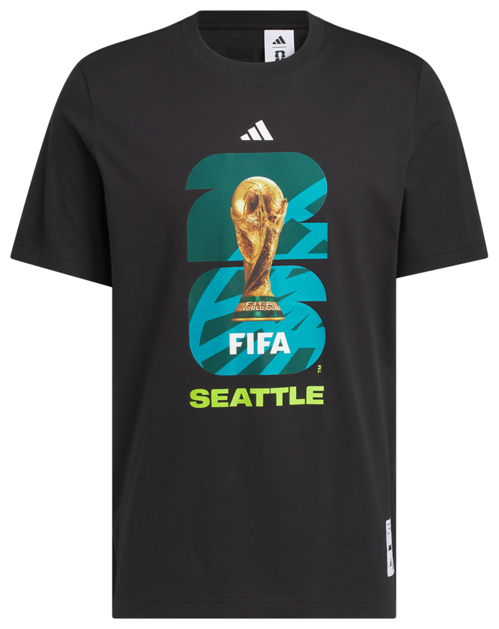 adidas Host City T-Shirt Image 6 of 6. Tap to open photo gallery.