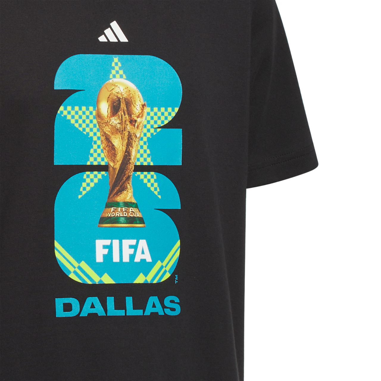 adidas FIFA World Cup 26 Host City Dallas Tee Image 2 of 4. Tap to open photo gallery.
